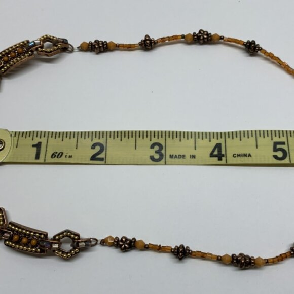 Inca-Style Necklace and Earrings Set - Picture 4 of 5